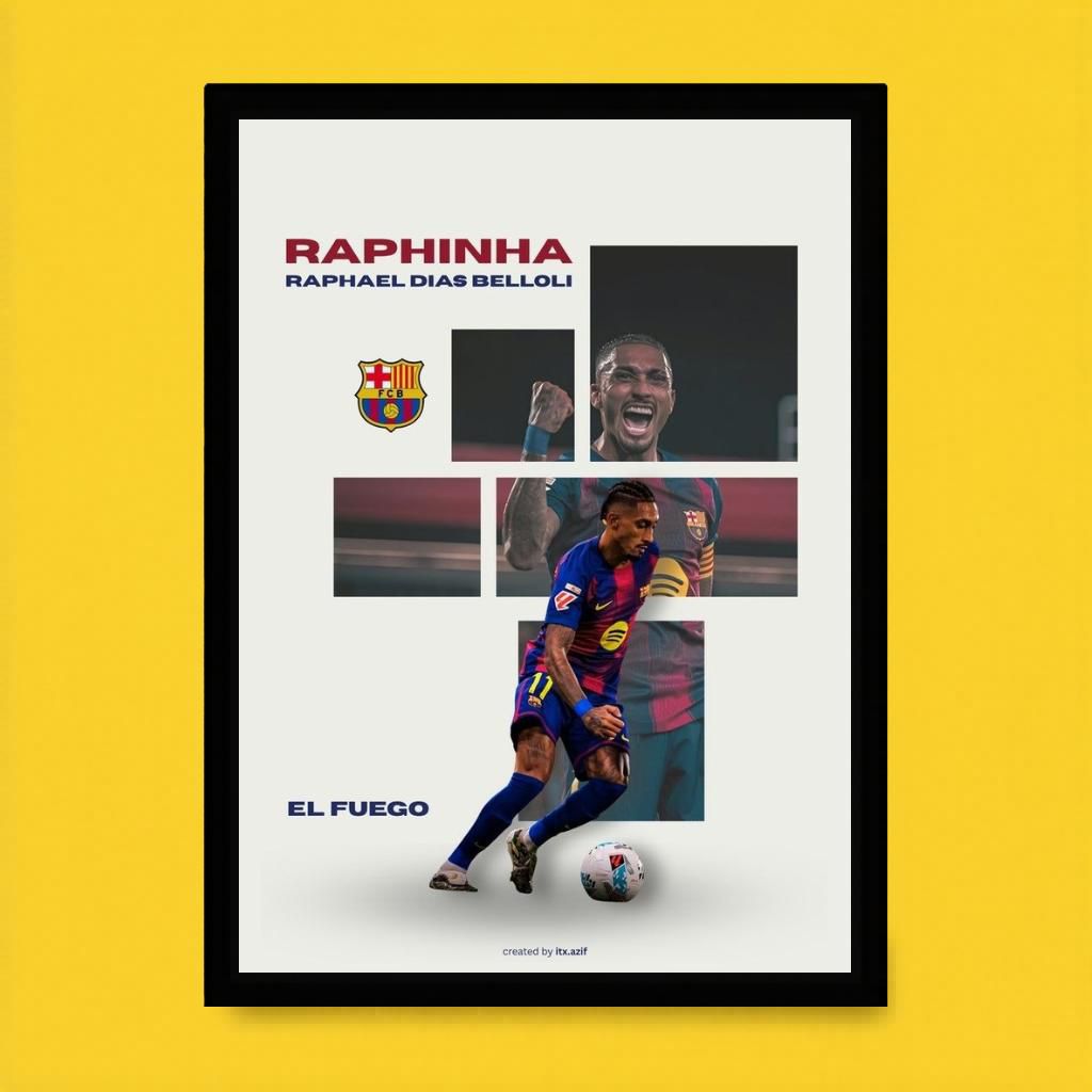 Raphinha El Fuego Frame