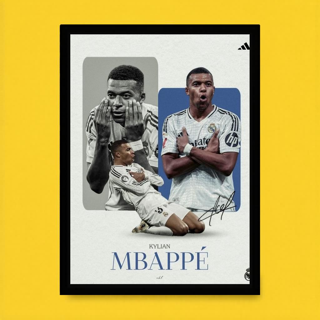Mbappé Speed Icon Frame