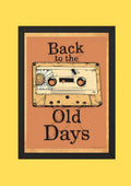 Back to the Old Days Cassette Frame