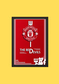 Manchester United Red Devils Poster