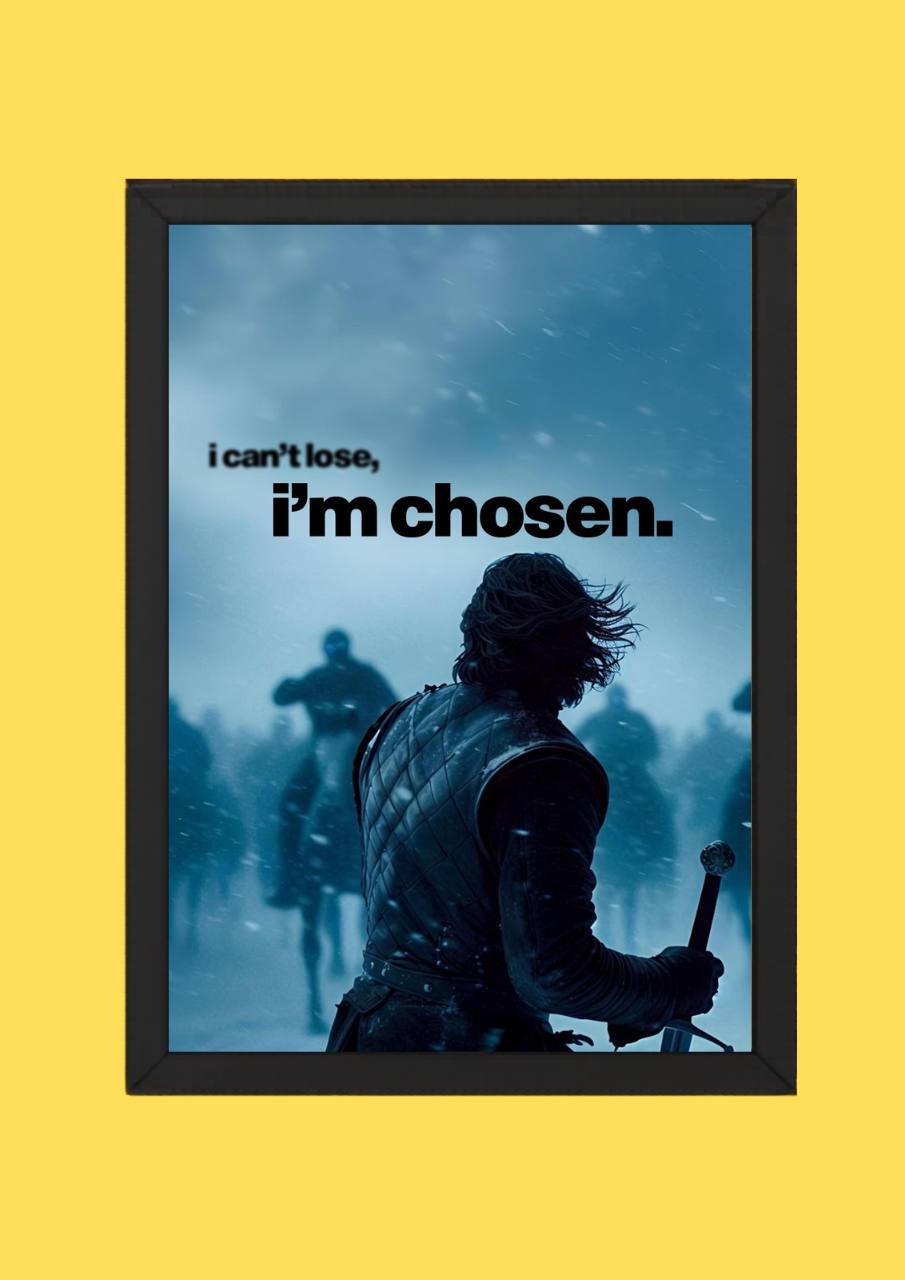 I’m Chosen Motivational Poster