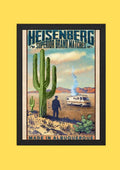 Heisenberg Desert Vintage Poster