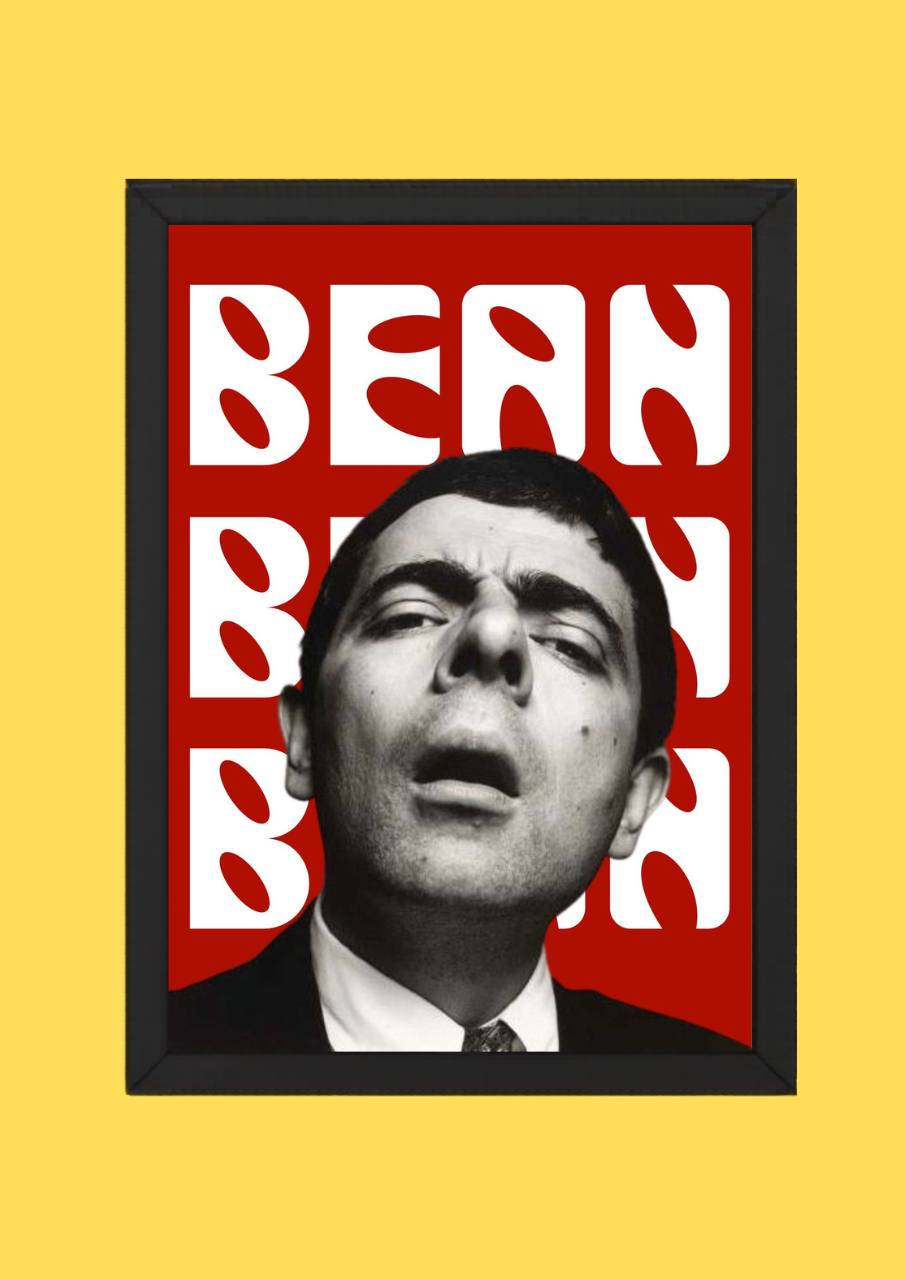 Mr. Bean Pop Art Poster