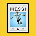 Messi Minimal Poster