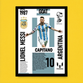 Messi El Capitano Argentina
