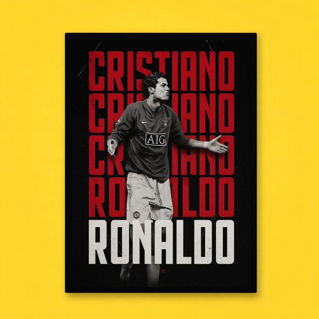 Cristiano Ronaldo – Manchester Fire