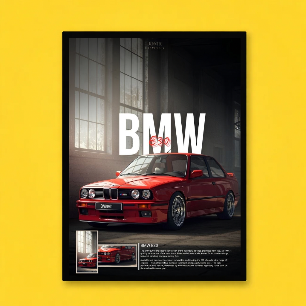 BMW E30 – Retro Legend