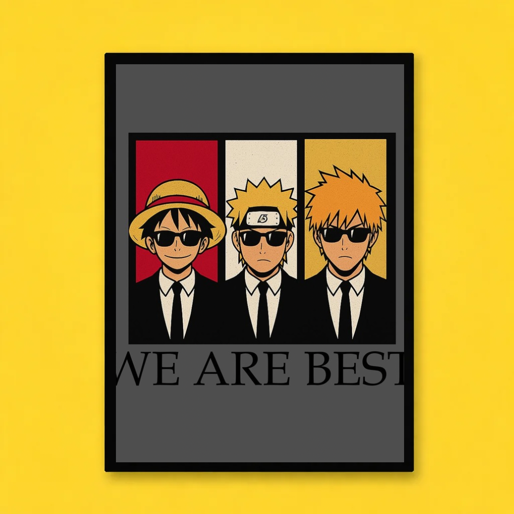 Anime Legends Minimal Poster