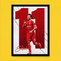 Mohamed Salah – Number 11 Star Frame