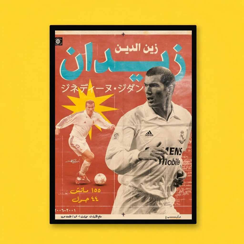 Zinedine Zidane – Retro Galáctico