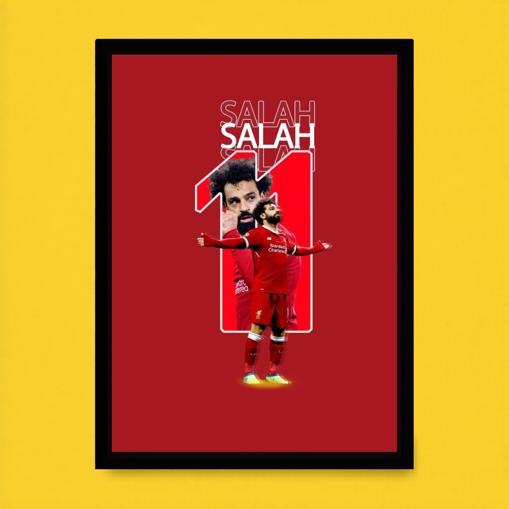 Mohamed Salah – Minimal Red Edition