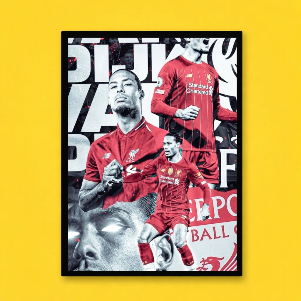 Virgil van Dijk – Liverpool Wall