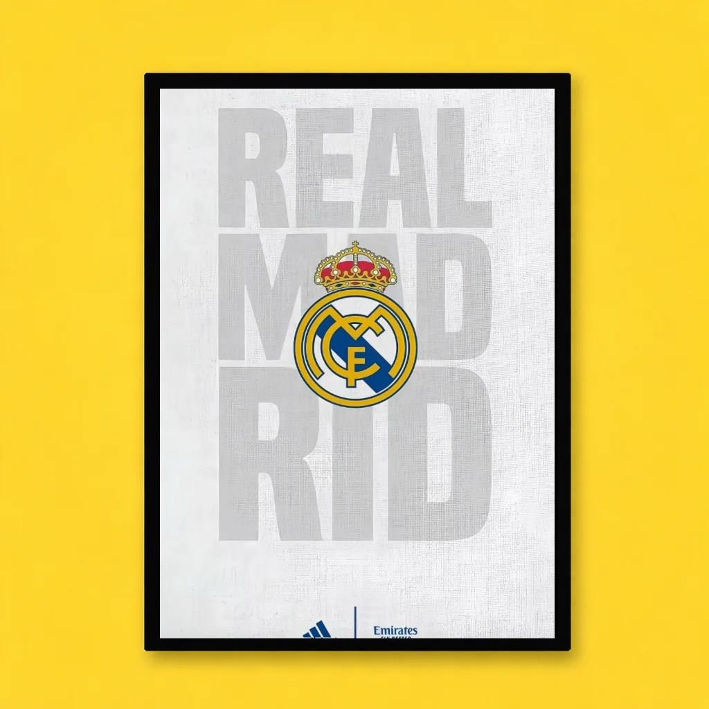 Real Madrid – Minimal Crest Edition