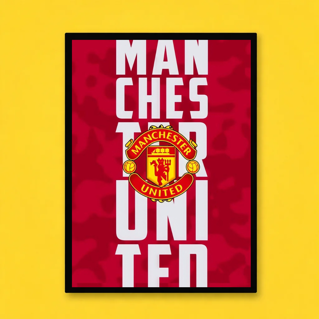 Manchester United – Manchester United Typography