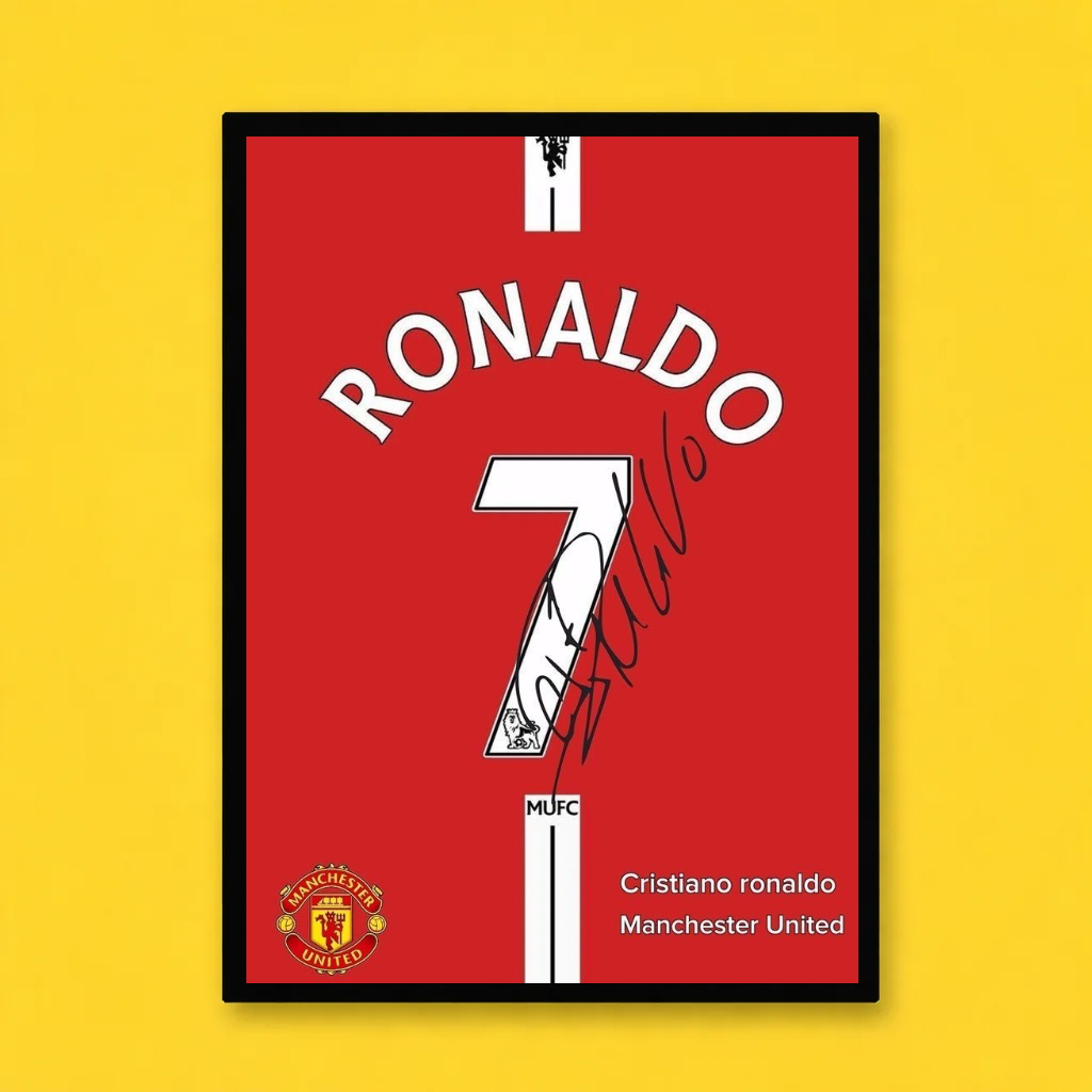 Cristiano Ronaldo – Signed Red Devil Edition