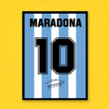 Diego Maradona – Argentina Icon Poster