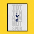 Tottenham Hotspur – Minimal Typography Poster
