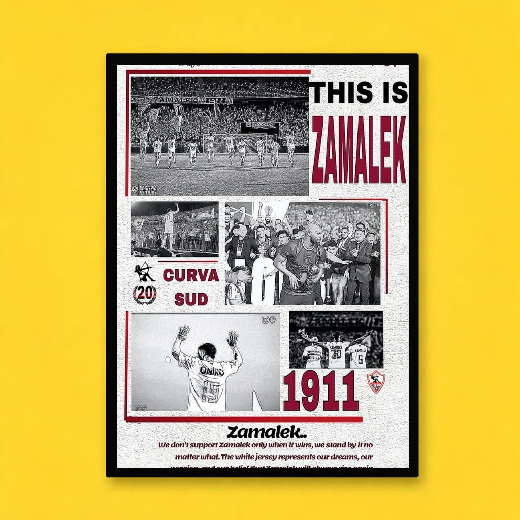 Zamalek SC – Legacy of Champions Poster