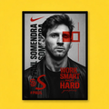 Messi Streetwear Graphic Poster