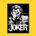 Joker Glitch Art Frame