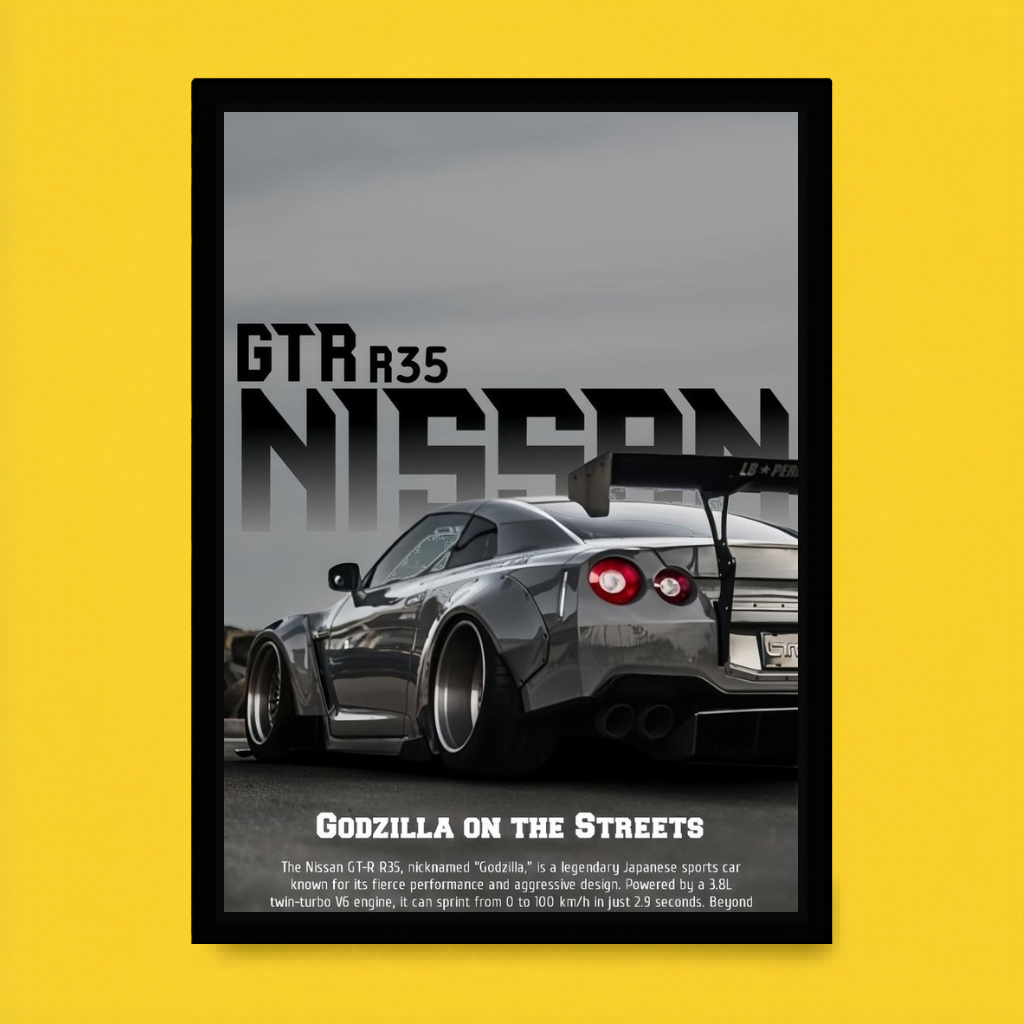 Nissan GTR R35 – Godzilla Edition
