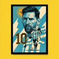 Argentina King Messi Art