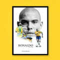 Ronaldo Nazário Iconic Legacy Poster
