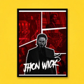 John Wick Red Edition Poster