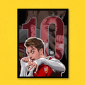 Mesut Özil Number 10 Poster