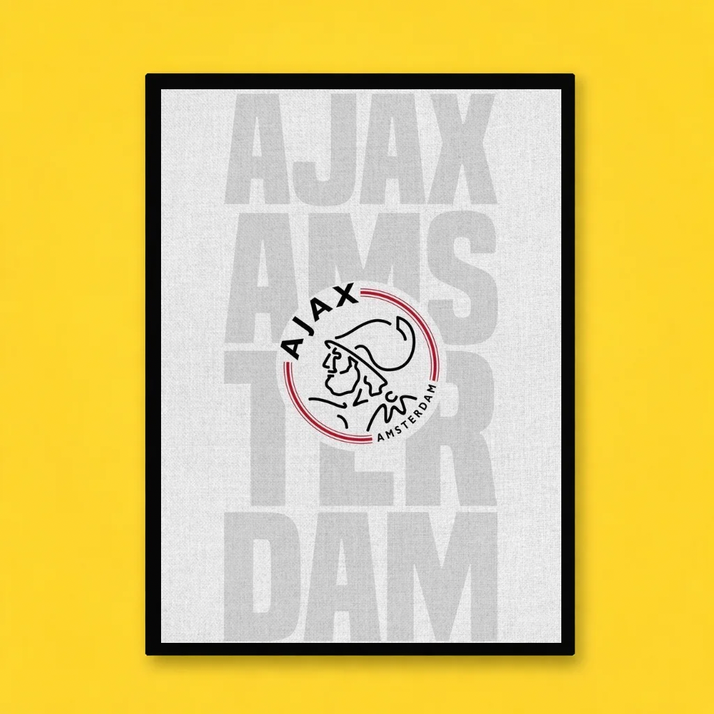 Ajax Amsterdam Vintage Style Frame