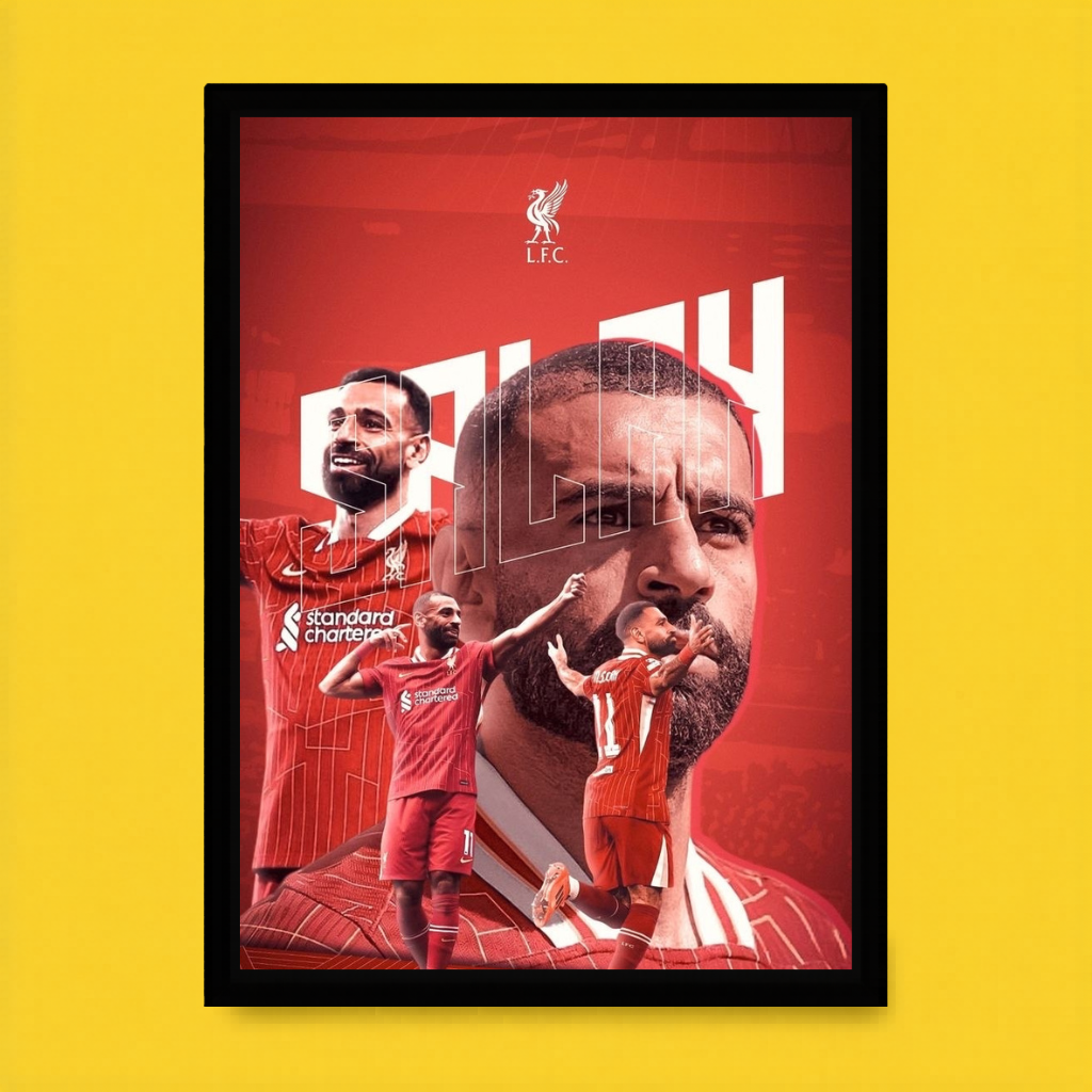 Salah Red Legacy Poster