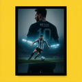Messi Night Game Poster