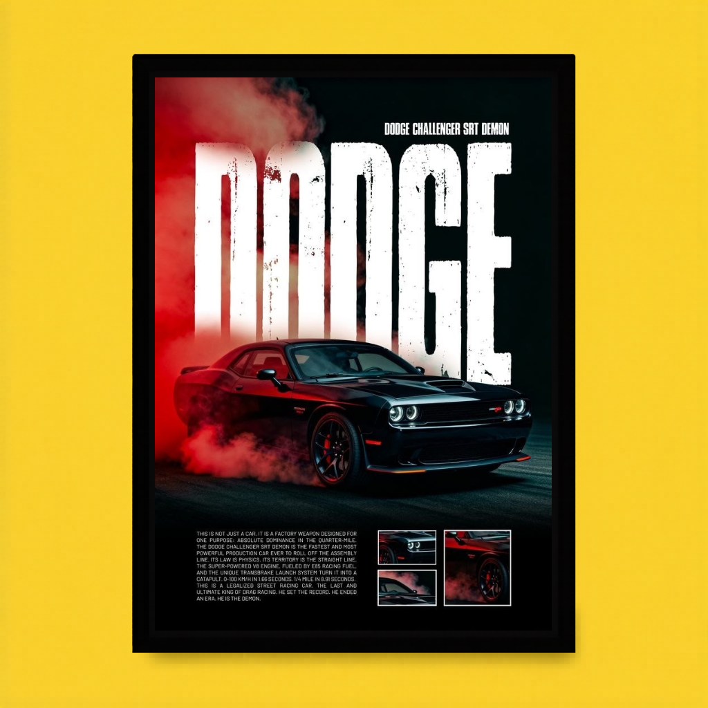 Dodge Challenger SRT Demon – Smoke Edition