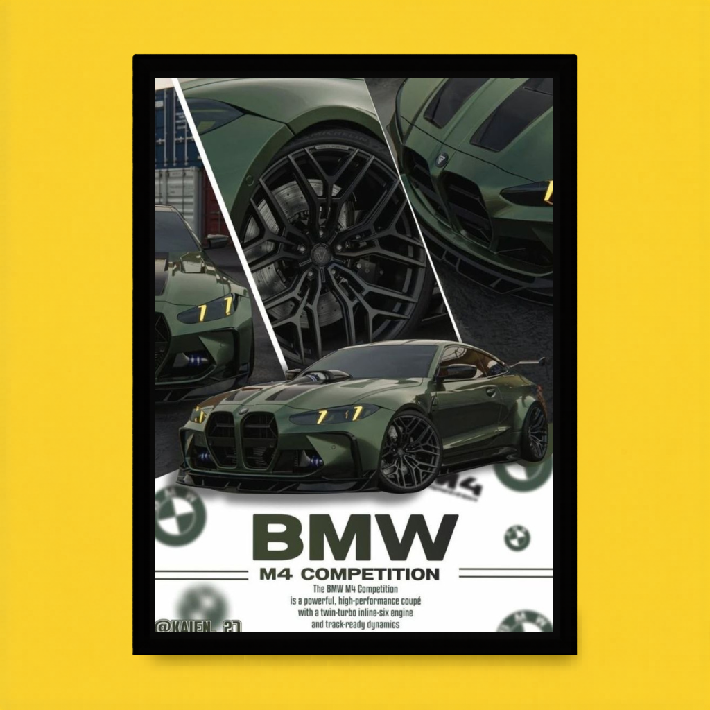 BMW M4 Competition – Army Green