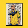 Ronaldo Nazário Manga Art Frame