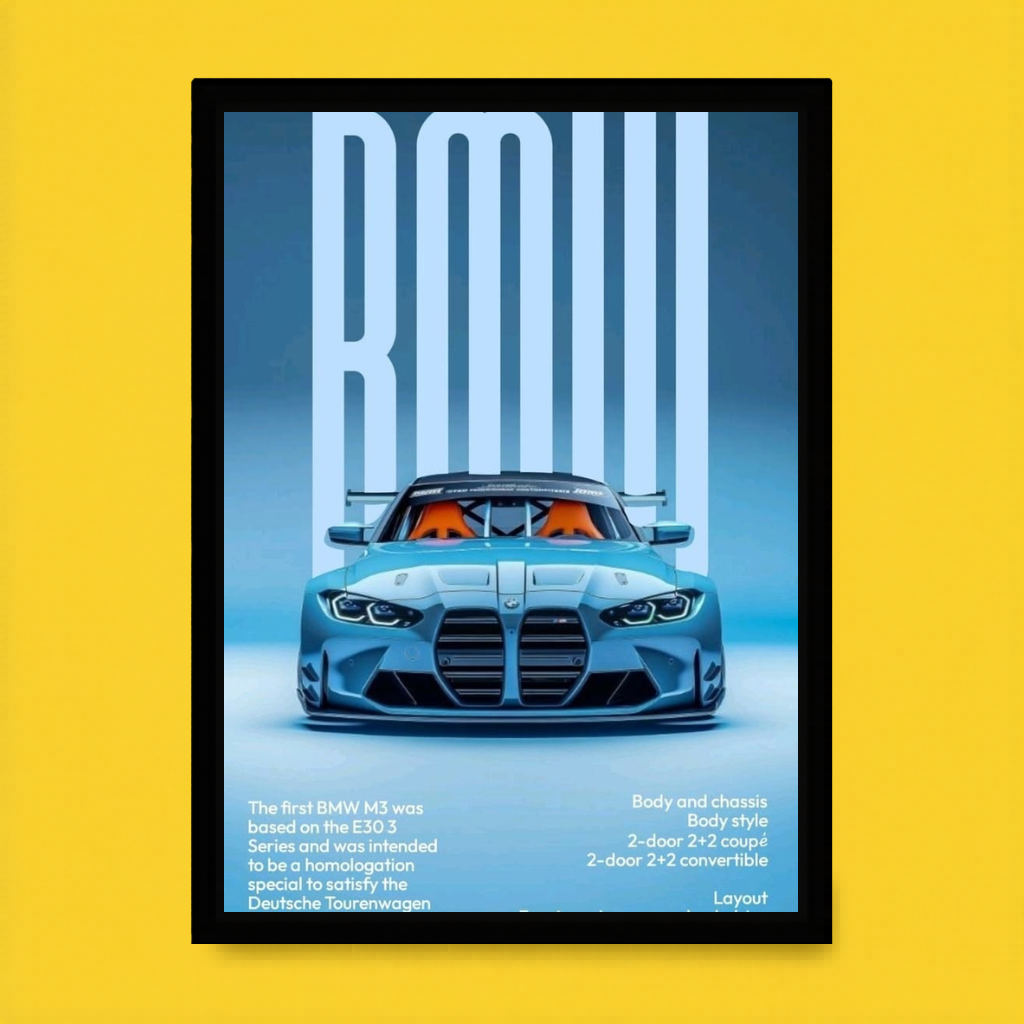 BMW M4 – Blue Studio