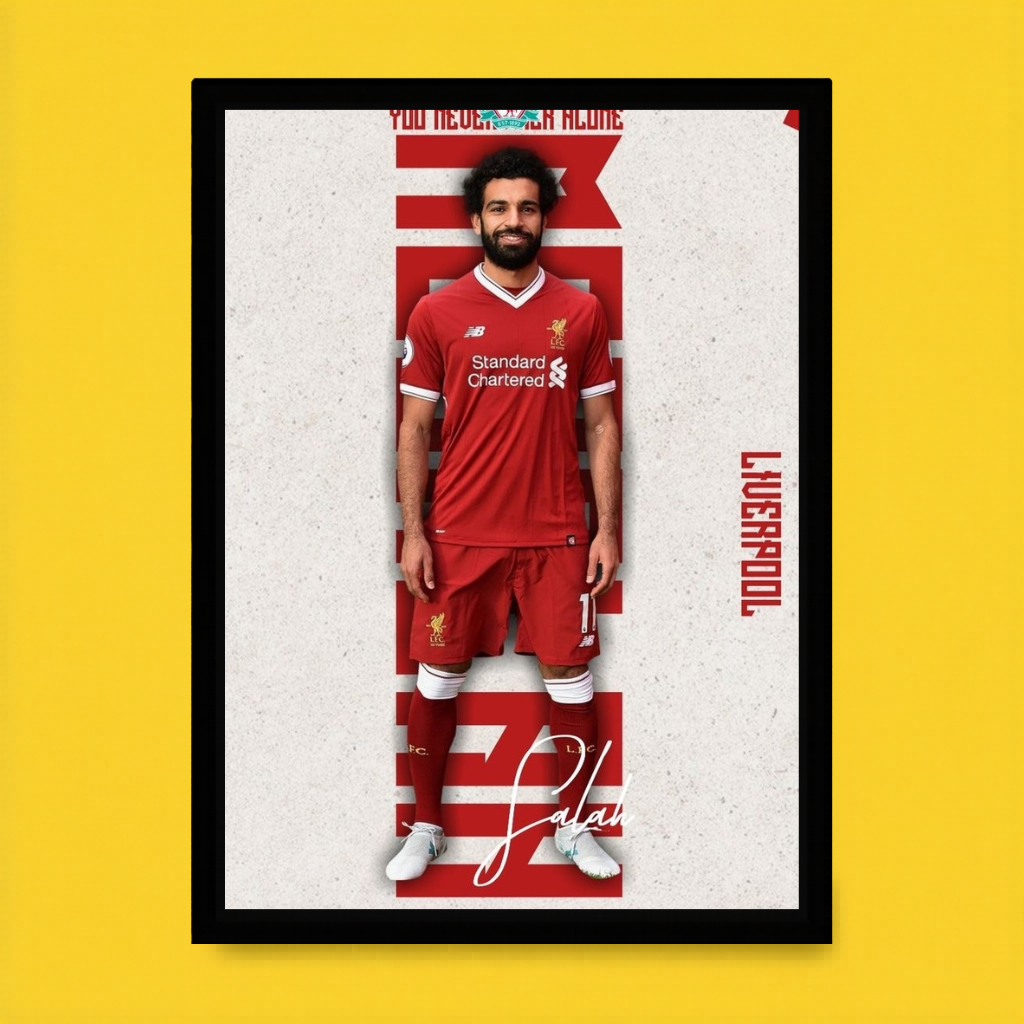 Mohamed Salah – Clean Icon Frame
