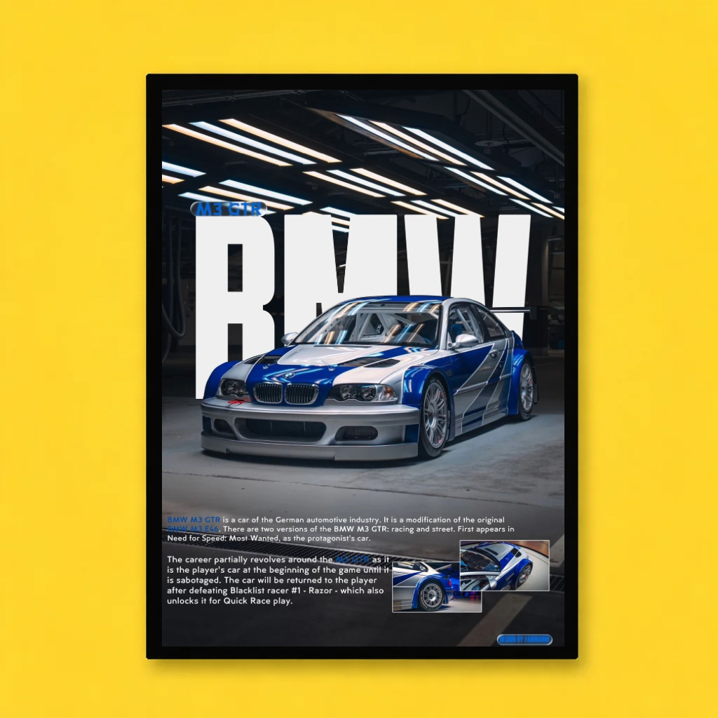 BMW M3 GTR – Street Legend