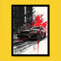 BMW Street Art – Red Motion