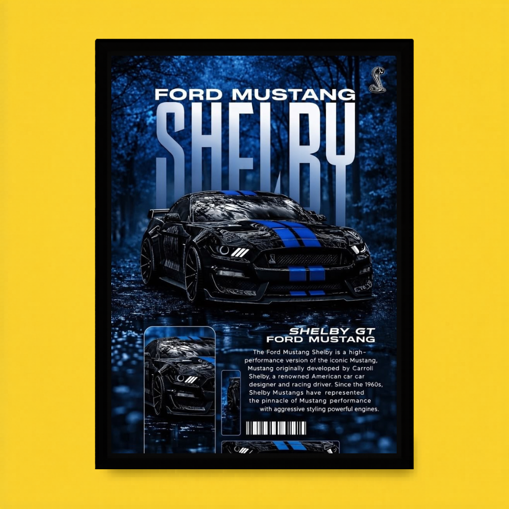 Mustang Shelby GT – Blue Night