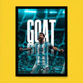 Messi GOAT Frame