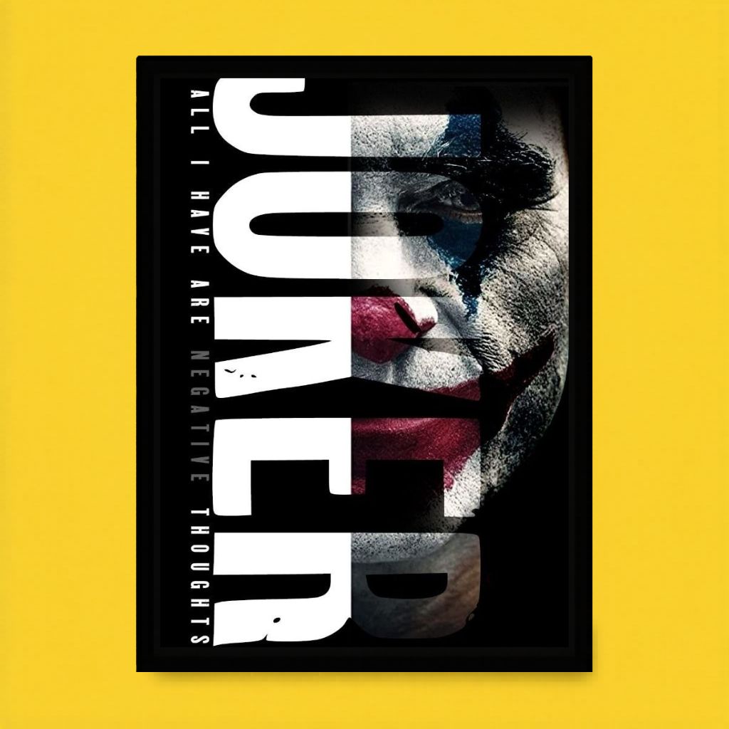 Joker Typography Frame