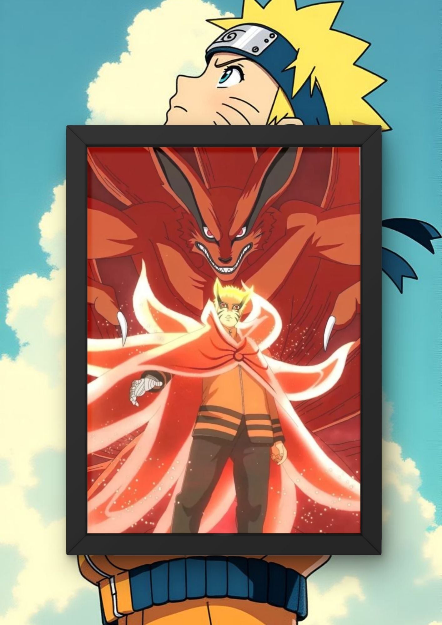 Naruto Kurama Mode – Nine Tails Power